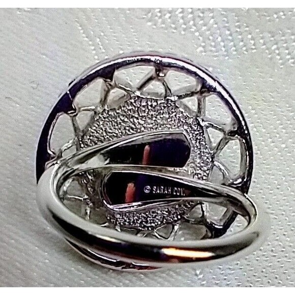 Onyx Tibetan Earrings & Sara Cov. Adjustable Ring - Picture 11 of 13